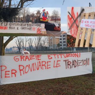 Giöbia polemica a Borsano: «Grazie istituzioni per rovinare le tradizioni»