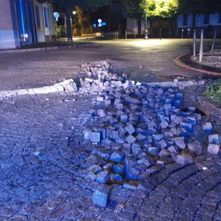 Una delle foto postate dal sindaco Zappamiglio