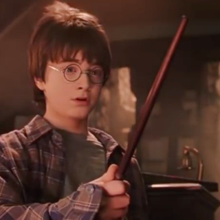 Una scena di Harry Potter