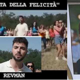 Il flash mob organizzato da Antonella con Revman e il bellissimo sorriso di questa donna, sempre al servizio della comunità e della vita