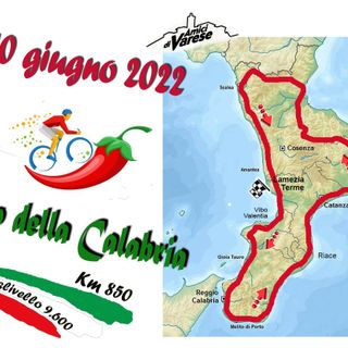 Catene oliate e gambe pronte: gli “Amici di Varese” inforcano la bici e pedalano in Calabria