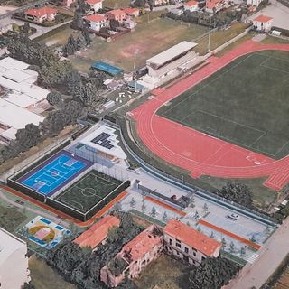 La cittadella che sorgerà nelle vicinanze dello stadio
