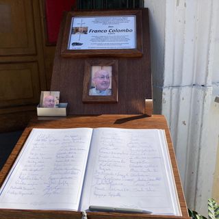 Il funerale di don Franco Colombo