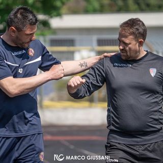 Gli allenatori Amelia e Javorcic - Foto Marco Giussani