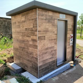 La struttura realizzata al Parco di Città