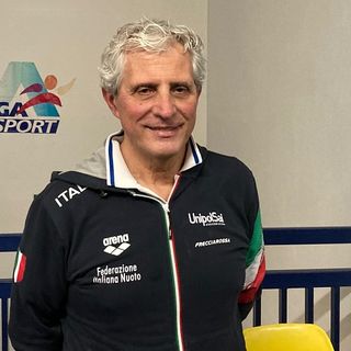 Il CT Cesare Butini. Nella foto sotto, il commissario tecnico con Gianni Leoni, allenatore della bustocca Arianna Castiglioni e non solo