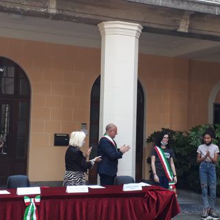 La proclamazione del sindaco dei ragazzi, Lara Rossi