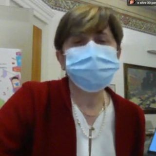 L'assessore Anna Pavan ieri sera in consiglio a Legnano