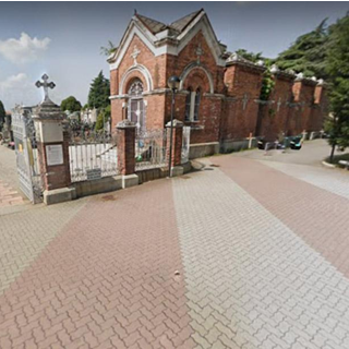 L'ingresso del cimitero monumentale