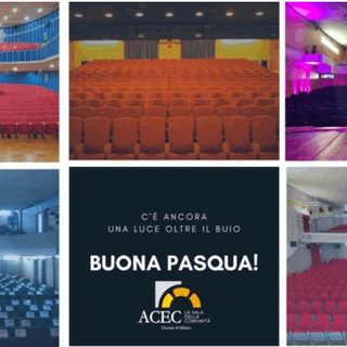Busto, gli auguri di Pasqua del Lux: «C'è ancora una luce oltre il buio»