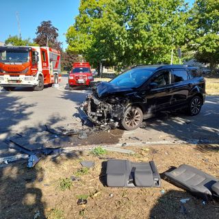 L'incidente in zona industriale, Busto
