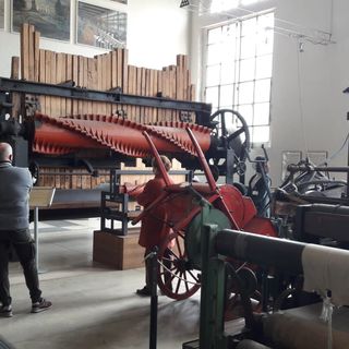 Gli ambienti del Museo del Tessile, caposaldo dell'archeologia industriale a Busto