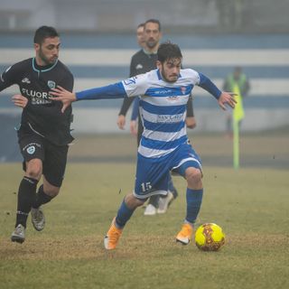 Una battaglia fino all'ultimo la partita contro l'Olbia, ma la Pro ha vinto con ordine ed equilibrio (foto di Marco Giussani)