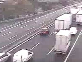 La situazione vista dalle webcam di Auostrade per l'Italia