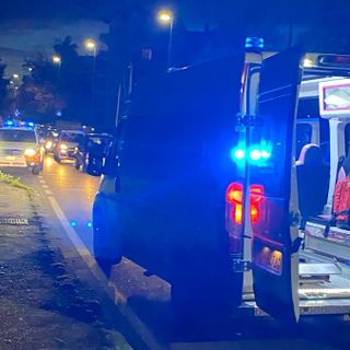 Soccorritori in azione nel tardo pomeriggio di domenica (foto Marco Colombo)