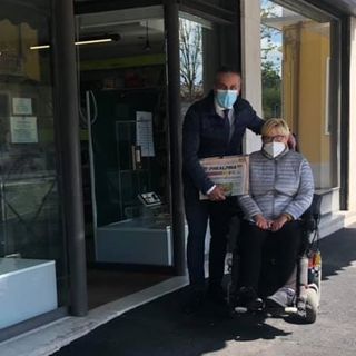 Sopralluogo sui marciapiedi dopo l'intervento di riqualificazione