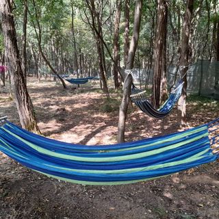 L'area relax è fra quelle ripulite per il Woodoo Fest