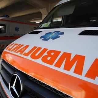 Il tifoso è stato portato in ospedale - foto d'archivio