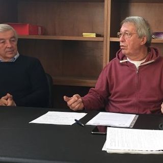 Luigi Chierichetti e Gianfranco Bottini di Busto al Centro