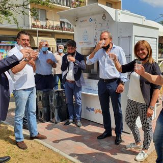 Inaugurata la casetta dell'acqua di Beata Giuliana