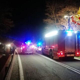 I soccorsi sul luogo dell'incidente