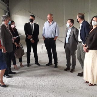 Visita negli spazi del Toma Lab. anche nelle aree che vedranno una ulteriore espansione