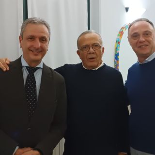 Da sinistra, Pietro Ottaviani, Giovanni Impastato e Alessandro Passuello