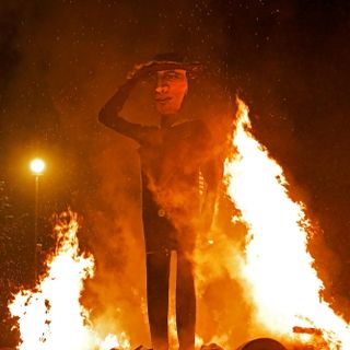 Un falò nelle precedenti edizioni in Valle, Solbiate