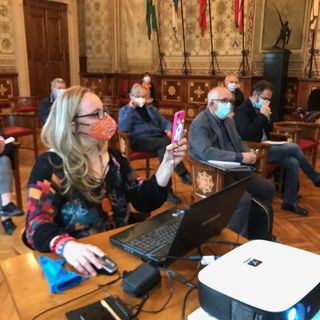 L'incontro con i sindacati a Legnano