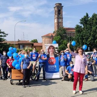 La tappa del tour di Margherita Silvestrini a Madonna in Campagna e, sotto, a Cascinetta