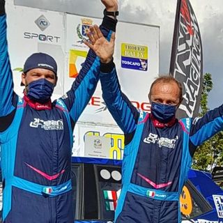 Mauro Miele (a destra) e Luca Beltrame sul gradino più alto del podio