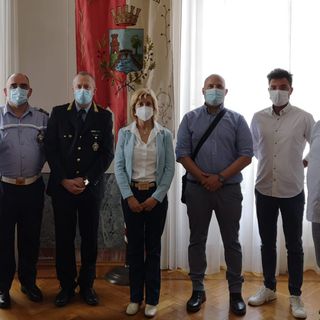 Il benvenuto della città di Castellanza ai nuovi agenti di Polizia locale