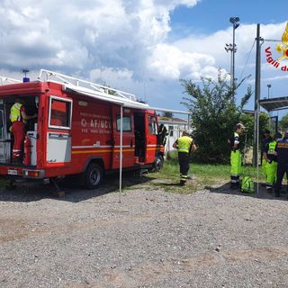 Il campo base per le ricerche