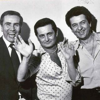 Da sinistra Enzo Tortora, Lucio Flauto e Renzo Villa: figure straordinarie degli anni Settanta nei nostri territori (foto da sito Via per Busto 15)