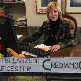 La città di Castellanza partecipa alle imprese della squadra di calcio. La sindaca Mirella Cerini è iscritta al fan club