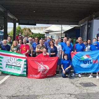 La delegazione a Cassinetta (in alto) e a Roma (in basso nella gallery)
