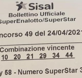 Busto: gioca 1,5 euro, ne vince 30mila