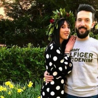Silvia Malnati e Alessandro Merlo insieme nel giorno della laurea di lei
