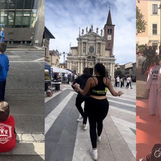 Tre immagini per raccontare la bellezza di questa giornata