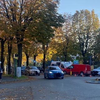 Busto, incidente alla rotonda dei Tre ponti
