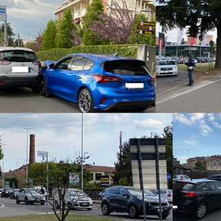 FOTO. Incidente ai Cinque Ponti, traffico in tilt