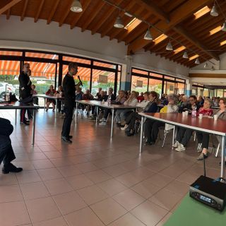 L'incontro all'oratorio di Sacconago (foto per cortesia di Fabio Piantanida)