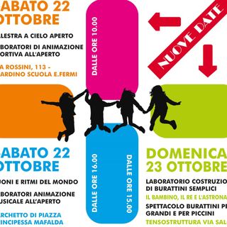 Un weekend di animazione en plein air per i più piccoli nei rioni di Busto