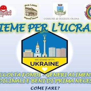 Olgiate in aiuto della popolazione ucraina