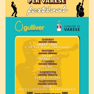 Prosegue la rassegna “Intrecci e inclusioni per Varese”: domenica 25 concerto di violino e violoncello