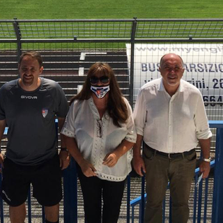 Da sinistra Ivan Javorcic, Patrizia Testa e Sandro Turotti lo scorso anno