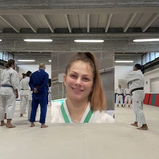 La palestra di via Settembrini e Francesca D'Orazio