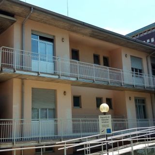 La palazzina Malattie infettive all'ospedale di Busto Arsizio