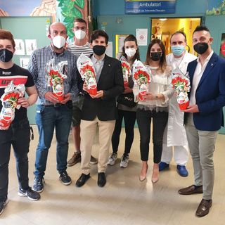Dalla Lega Giovani Busto uova di cioccolato per i piccoli pazienti della pediatria