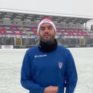 Riccardo Colombo nel video della Lega Pro